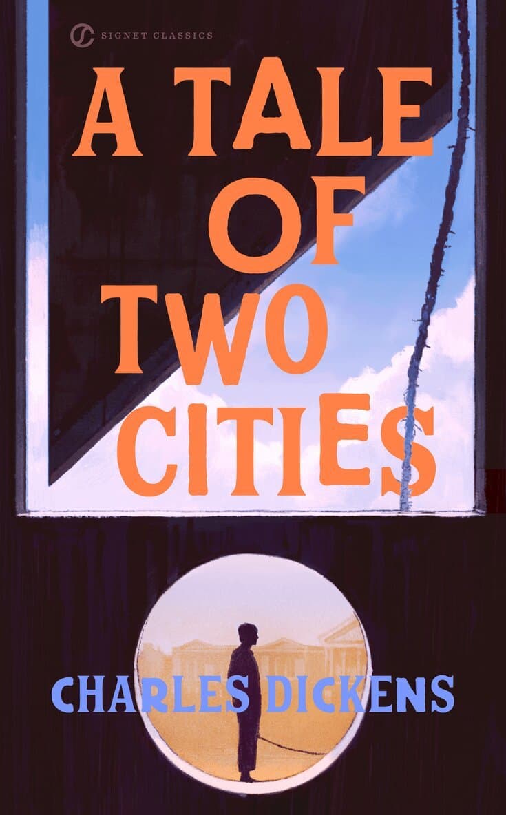 Omslag till boken Tale Of Two Cities av Charles Dickens