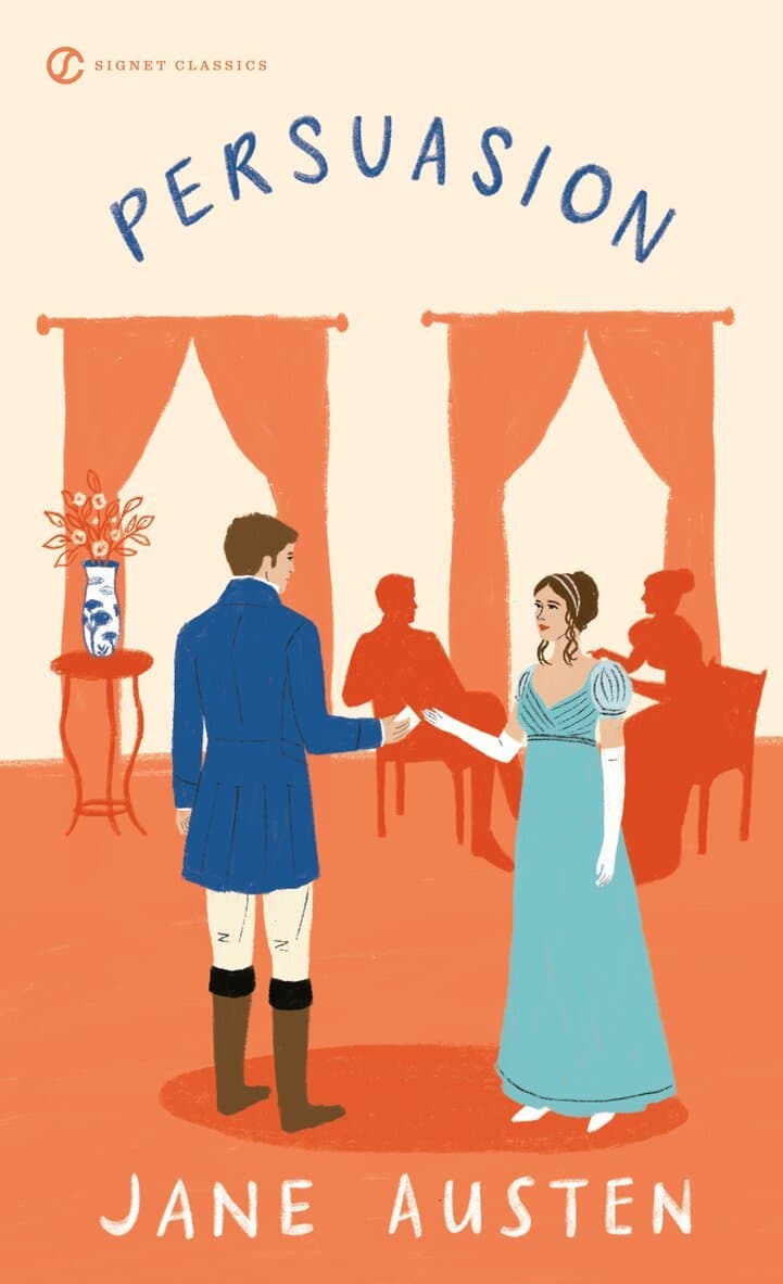 Omslag till boken Persuasion av Jane Austen
