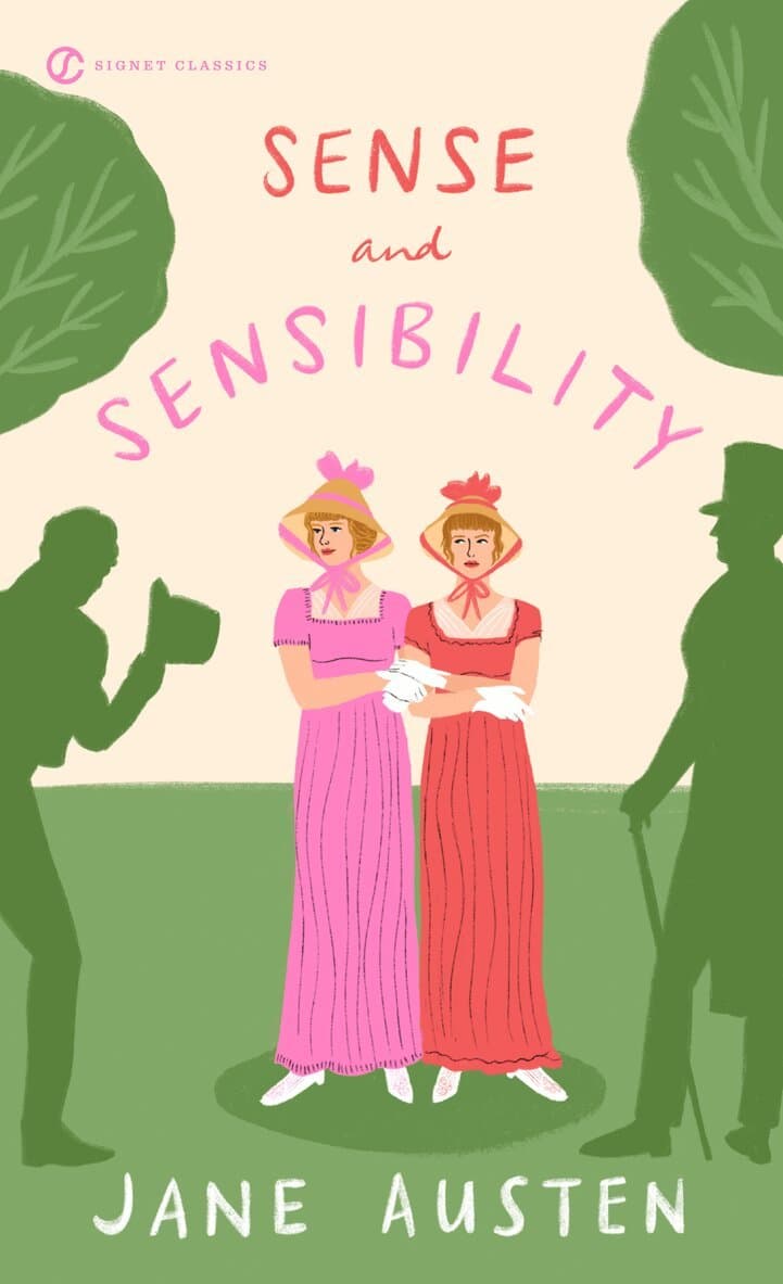 Omslag till boken Sense And Sensibility av Jane Austen
