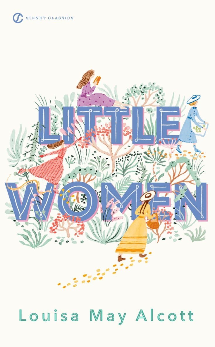 Omslag till boken Little Women av Louisa May Alcott