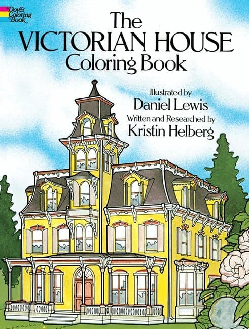 Victorian House Coloring Book