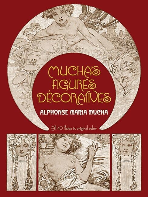 Mucha's Figures Décoratives