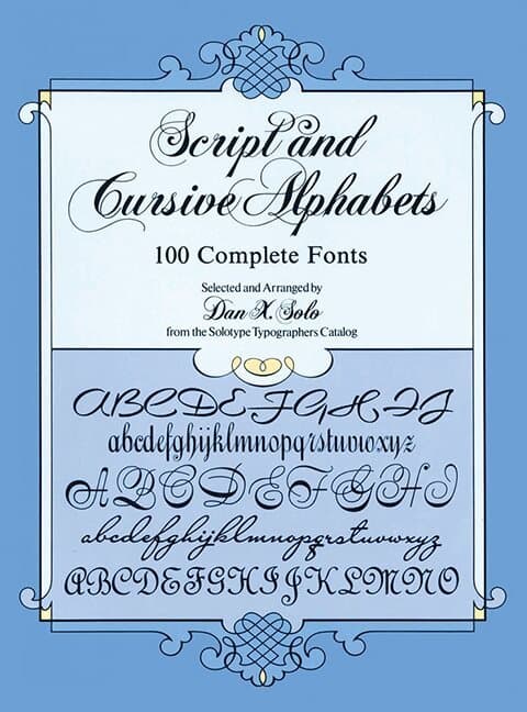 Script and Cursive Alphabets