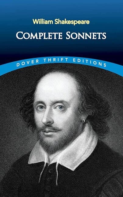 Omslag till boken Sonnets av William Shakespeare