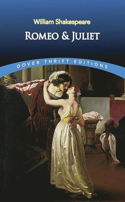 Omslag till boken Romeo & Juliet av William Shakespeare