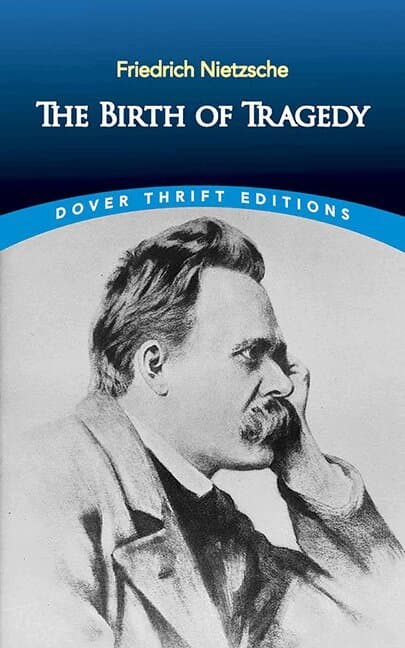 Omslag till boken Birth of Tragedy av Friedrich Nietzsche