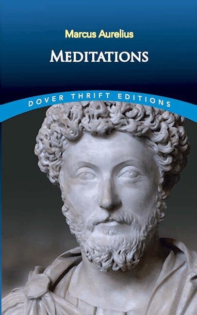 Omslag till boken Meditations av Marcus Aurelius