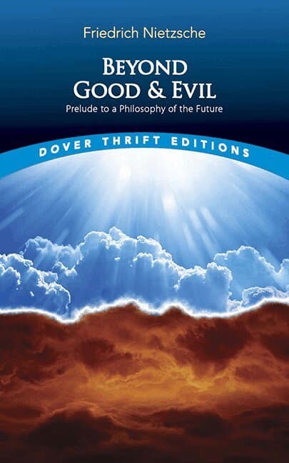 Omslag till boken Beyond Good and Evil av Friedrich Nietzsche