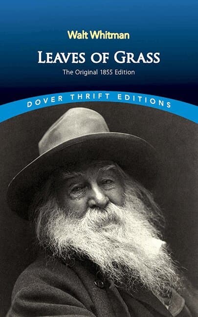 Omslag till boken Leaves of Grass av Walt Whitman