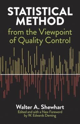 Statistical Method from the Viewpoint of Quality Control
