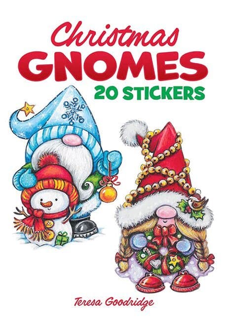 Christmas Gnomes: 20 Stickers
