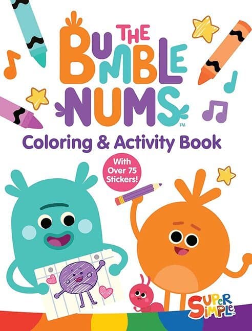 Bumble Nums Coloring & Activity Book (A Super Simple™ Coloring & Activity Book)