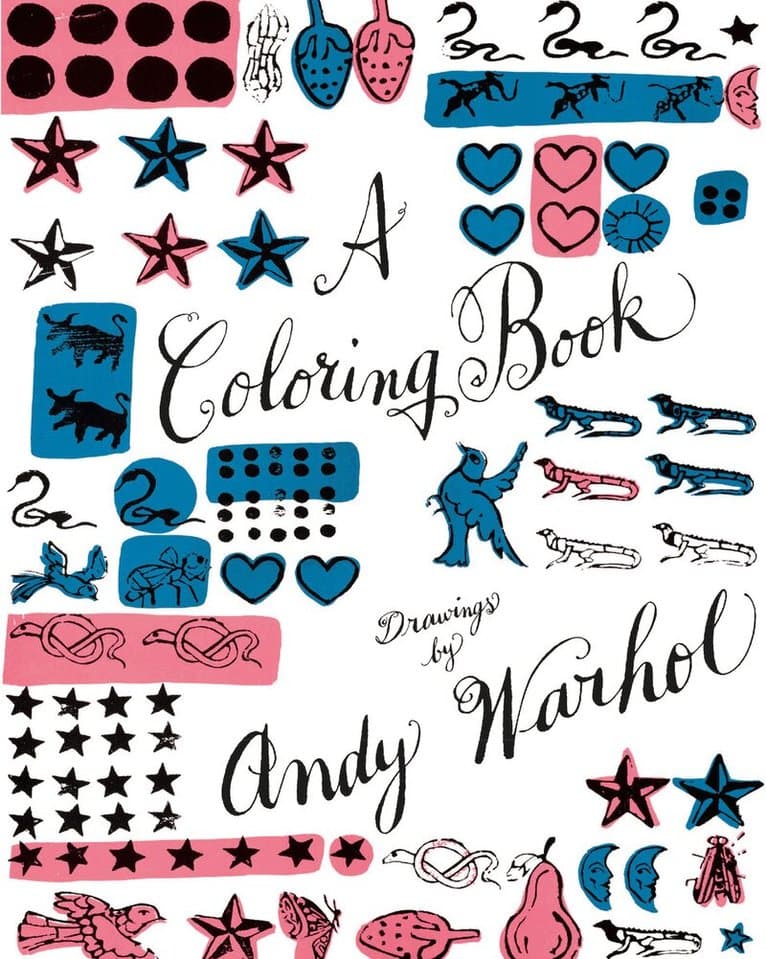 Coloring Book: Drawings by Andy Warhol