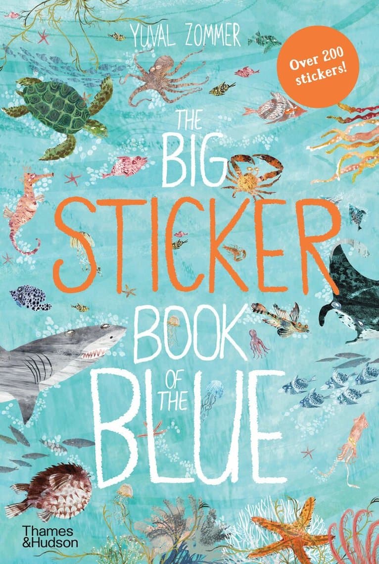 Big Sticker Book of the Blue
