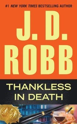 Omslag till boken Thankless in Death av J. D. Robb