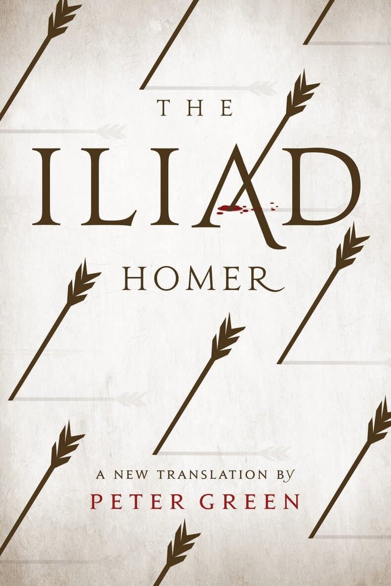Omslag till boken Iliad av Homer
