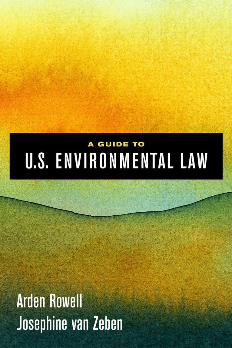 Guide to U.S. Environmental Law