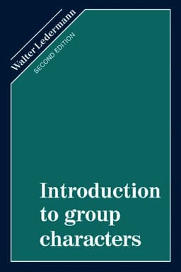Introduction to Group Characters