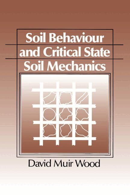 Soil Behaviour and Critical State Soil Mechanics