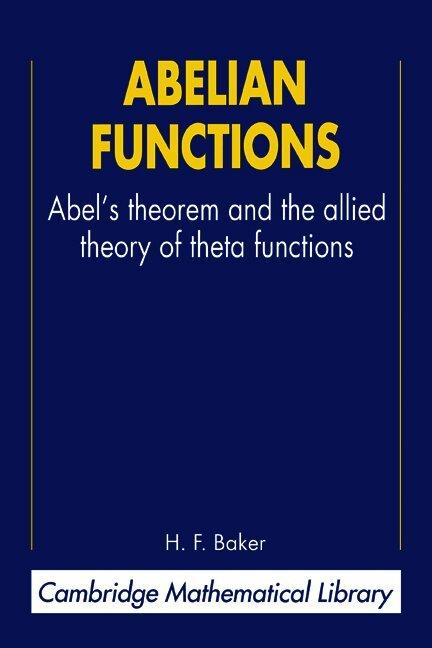Abelian Functions