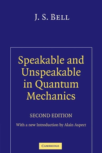 Speakable and Unspeakable in Quantum Mechanics
