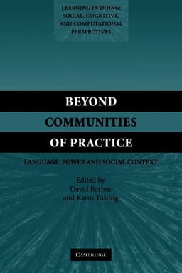 Beyond Communities of Practice