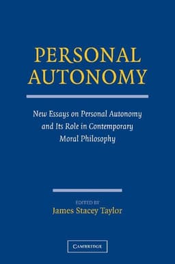 Personal Autonomy