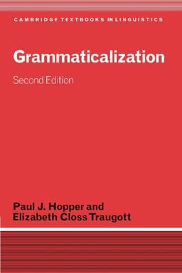 Grammaticalization