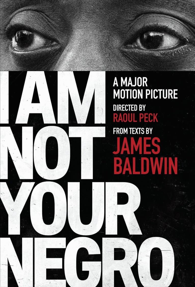 Omslag till boken I Am Not Your Negro av James Baldwin