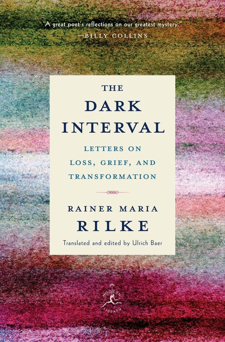 Omslag till boken Dark Interval av Rainer Maria Rilke
