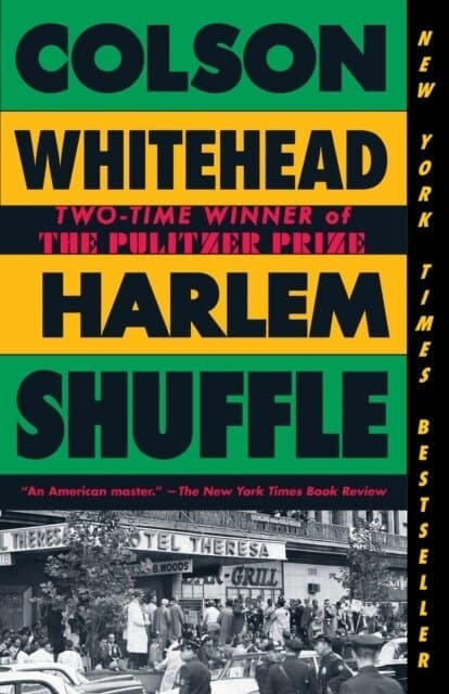 Omslag till boken Harlem Shuffle av Colson Whitehead