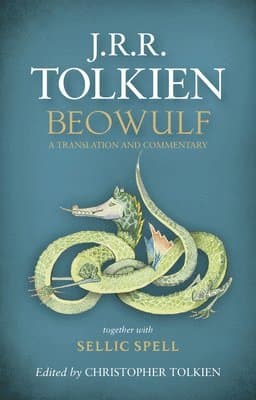 Omslag till boken Beowulf av J. R. R. Tolkien