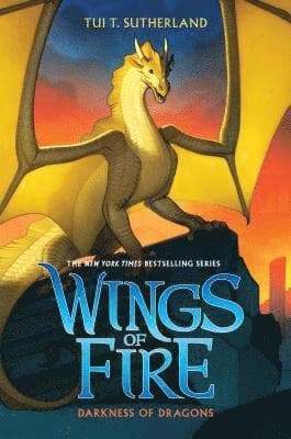 Omslag till boken Darkness of Dragons (Wings of Fire #10): Volume 10 av Tui T. Sutherland