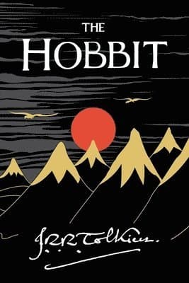 Omslag till boken The Hobbit: Or There and Back Again av J. R. R. Tolkien