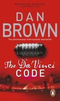 Omslag till boken Da Vinci Code av Dan Brown