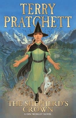 Omslag till boken Shepherd's Crown av Terry Pratchett