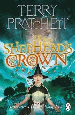Omslag till boken Shepherd's Crown av Terry Pratchett