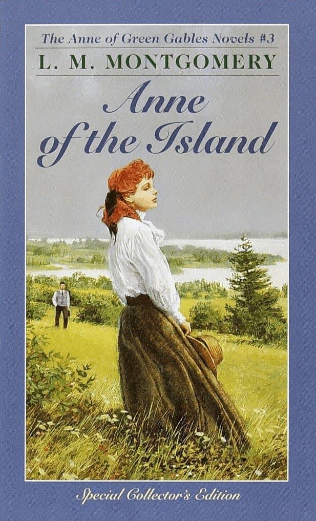 Omslag till boken Anne of the Island av L. M. Montgomery