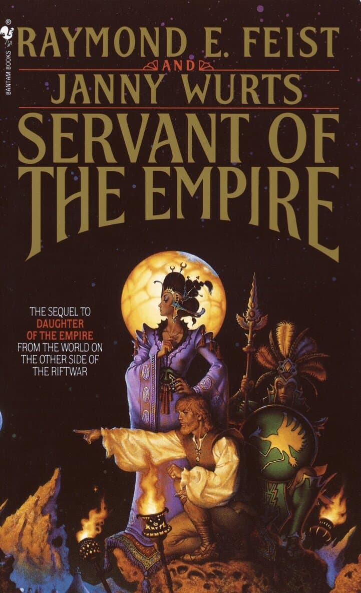 Omslag till boken Servant of the Empire av Raymond E. Feist