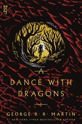 Omslag till boken A Dance with Dragons av George R. R. Martin