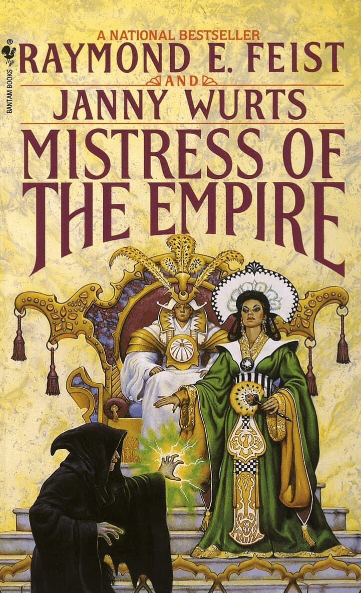 Omslag till boken Mistress of the Empire av Raymond E. Feist