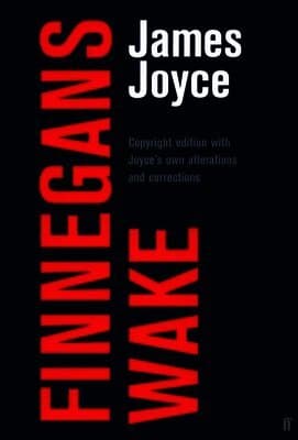 Omslag till boken Finnegans Wake av James Joyce