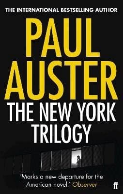 Omslag till boken New York Trilogy av Paul Auster