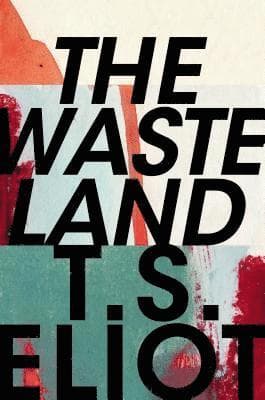 Omslag till boken Waste Land av T. S. Eliot