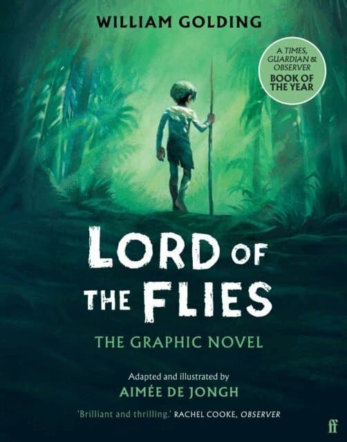 Omslag till boken Lord of the Flies av William Golding