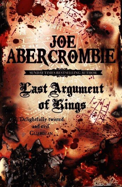 Last Argument Of Kings