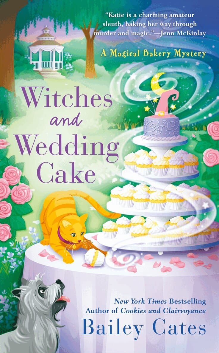 Omslag till boken Witches and Wedding Cake av Bailey Cates