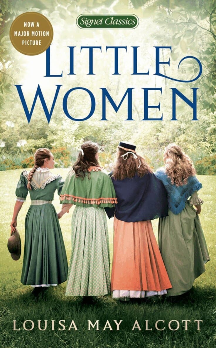 Omslag till boken Little Women av Louisa May Alcott
