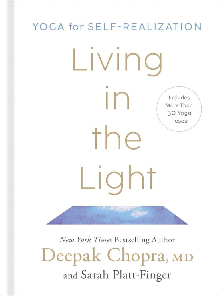 Omslag till boken Living in the Light av Deepak Chopra