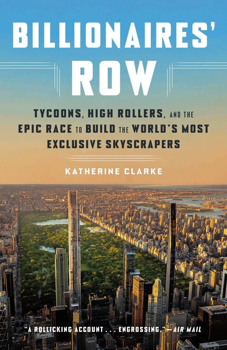 Omslag till boken Billionaires' Row av Katherine Clarke